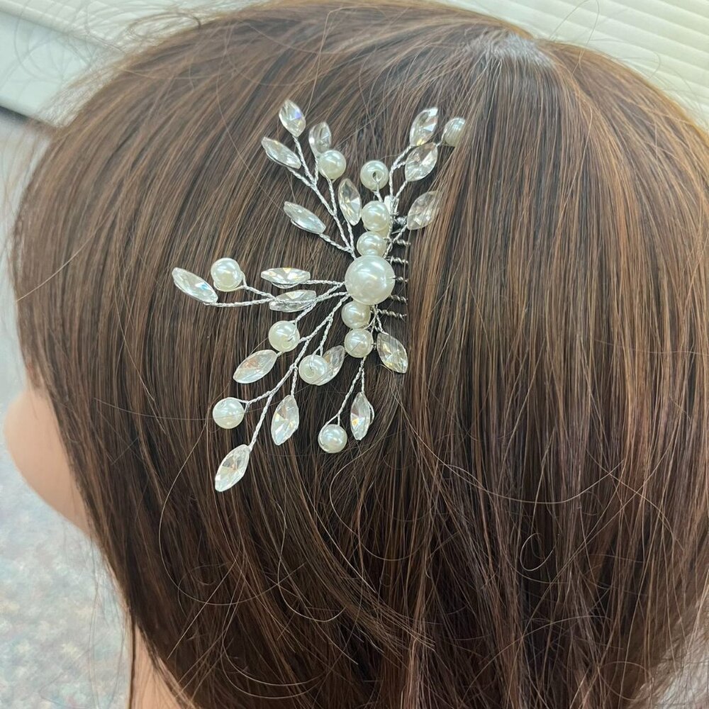 lower Bride Wedding Hair Comb